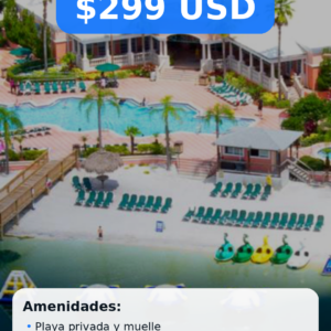 Hoteleria de lujo Villas vacacionales Disney world area